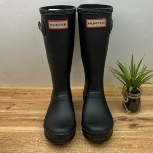 Hunter Kids Original Tall Waterproof Rain Boot